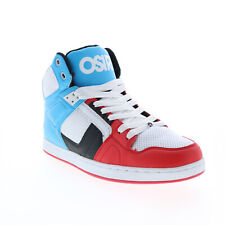 Osiris Nyc 83 Clk 1343 2784 Mens Red White Skate Inspired Sneakers Shoes