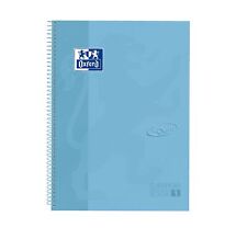 Oxford Microperforated Touch Notebook 80 Sheets A4 Baby Blue