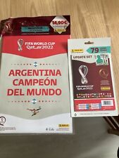 Panini Update Set + Argentina Campeon Del Mundo Qatar 2022