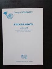 Partition G. Barboteu - Progressions - 40 Duos De Difficultés Progressives Vol 2