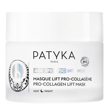 Patyka Âge Specific Intensif. Masque Lift Pro Collagène. Nuit. Contenance 50ml