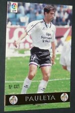 Pauleta Rookie Portugal Ud Salamanca Card Mundi Cromo Football Liga 1997-1998