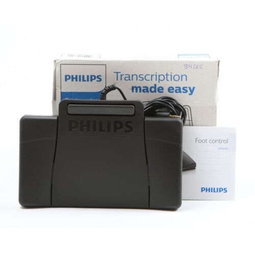 Philips 2210 Foot Control Ergonomic Slim [for Dictation Transcription Kits 720