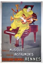 Piano Bossard Bonnel R232 - Poster Hq 40x60cm D'une Affiche Vintage