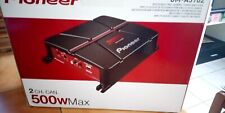 Pioneer Gm-a3702. 500w Amplificateur Pontable A 2 Canaux