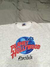 Planet Hollywood Honolulu Grey With Logo Sweatshirt Size Xl