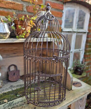 Plus Grand Cage Décorative à Oiseaux De Plante Métal 48cm Haut Jardin Antik Stil