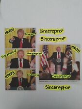 President Donald Trump 🇺🇸 Animated Taking Questions Rare!!! Collectable 💎