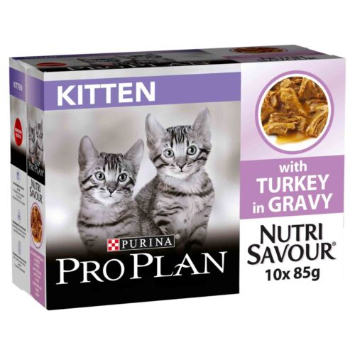 Pro Plan Kitten 1-12m Healthy Start With Turkey In Gravy 85 G (pack Of 40) 