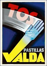 Publicité Pastilles Valda Rf121 - Poster Hq 40x60cm D'une Affiche Vintage