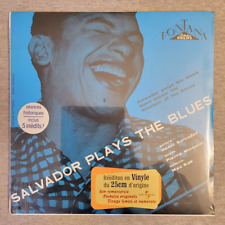 Rare 25cm Henri Salvador ‎– Salvador Plays The Blues 2003 Reissue Neuf Scellé
