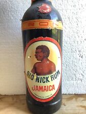Rare Bouteille De Rhum Rum Old Nick Rum JamaÏca / JamaÏque AnnÉes 1950’s
