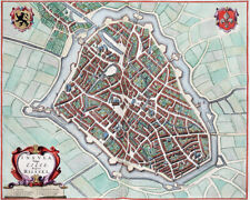 Reproduction Plan Ancien - Lille Vers 1649