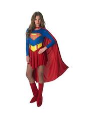 Rubie's Official Dc Comics Supergirl Adult's Costume Dress - Ladies Size Large