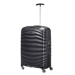 Samsonite Lite-shock 69cm 4-wheel Medium Suitcase - Black