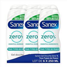 Sanex - Gel Douche Sanex Zéro% Tous Types De Peaux Essential Ingredients - Bo...