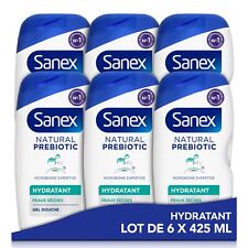 Sanex - Natural Prebiotic Hydratation Gel Douche - Peau Sèche - Nettoie En Do...