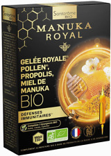 Santarome Bio - Gelée Royale Pollen Propolis, Miel De Manuka, Complément Aliment