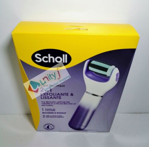 Scholl Velvet Smooth Electric Foot File For Hard Skin Removal With Dry Skin 