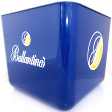 Seau A Glacons Glace Publicitaire - Ballantine's Whisky 19 Cm X 19 Cm X 16,5 Cm