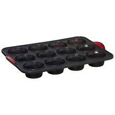Secret De Gourmet Jja Silitop Mould For 12 Muffins Silicone Cm Taupe