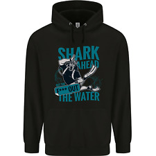 Shark Ahead Drôle Diver Plongée Hommes Sweatshirt à Capuche