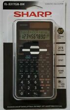Sharp El-531tgb-bw Scientific Calculator 273 Functions Black & White New 