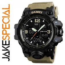 Skmei 1155b Black Desert Sand Sports Watch - Tactical Elegance, Inspired By G...