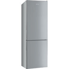Smeg Fc18en1s Réfrigérateur Combiné 185h Total Non Frost Argent