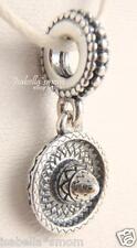 Sombrero Authentic Pandora Silver Mexican Hanging Dangle Charm/bead 791364 New
