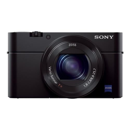 sony cyber-shot dsc-rx100m3 digital camera 20.2 mp optical zoom: 2.9 x full hd video, wi-fi, pivoted display, evf black