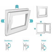 Soupirail Fenêtre En Plastique 2 & 3 Compartiment Vitré Pivotante-tilt Premium