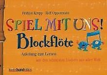Spiel Mit Uns! Blockflöte, Like New Used, Free P&p In The Uk