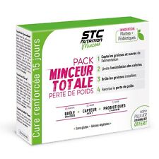 Stc Nutrition - Pack Minceur Totale - Cure Perte De Poids 3 En 1 - Brûle & Dé...