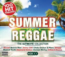 Summer Reggae 5 Cd Neuf Aswad, Beenie Man, Jimmy Cliff, Chaka Demus&pliers