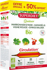 Superdiet- Quatuor Circulation Bio- Circulation, Jambes Légères - Marronnier D’i