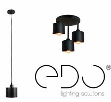 Suspension / Lampe Suspendue Led Vesper / Vesper Frat Noir E27 Marque: Edo