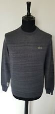 Sweat Anthracite Chiné Lacoste Live