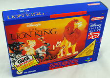 The Lion King (le Roi Lion) Sur Super Nintendo Snes Neuf Carton D'usine Pal Vga