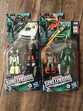 Transformers Earthrise Micromasters Wave 1 Set Trip-up Daddy-o Bombshock Growl