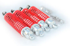 Traxxas Slash 4x4 / 2wd Aluminum Front And Rear Shocks (red)