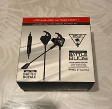 Turtle Beach Battle Buds In-ear Gaming Headset Black/silver Earbuds New Xbox Ps4