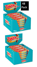 Twix Salé Caramel Xtra Chocolat Biscuit Double Barres 2 Boîtes 24 X 75g Vu Dates