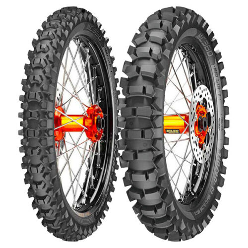 Tyre Pair Metzeler 90/90-21 54m + 100/90-19 57m Mc360 Mid Hard Mst