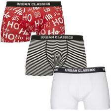 Urban Classics Boxer 3-pack Noël Slip Noël Sous-vêtements