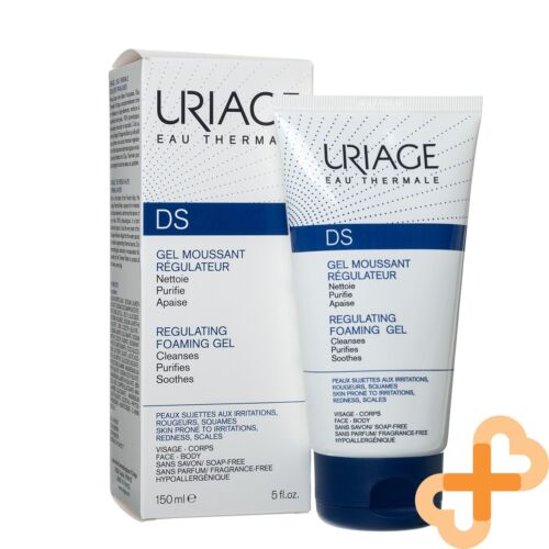 Uriage Ds Cleansing Gel 150ml Redness-prone And Scales Skins
