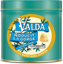 Valda Gommes Sans Sucres Avec Edulcorants - Goût Miel Citron - Adoucit La Gorge*