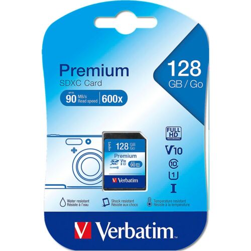 Verbatim Premium 128 Gb Sdxc Class 10