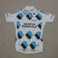 Vermarc Sport Maillot Ag2r Homme L Blanc Cycliste Manches Courtes Neuf