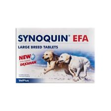 Vetplus Synoquin Efa - Complementary Feed For Large Breed Dogs 30 Tablets